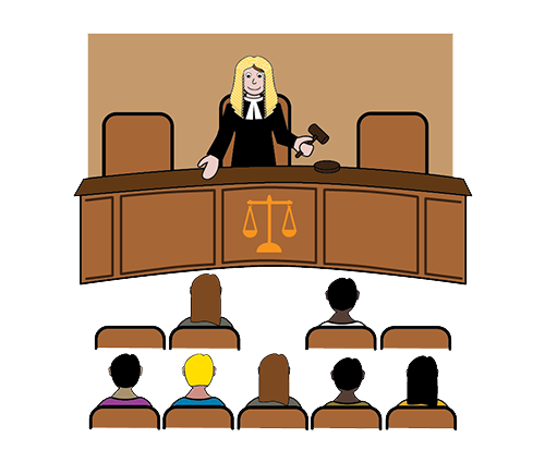 criminal justice system symbol