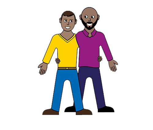 Gay & bisexual men symbol